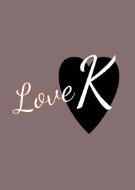 LOVE INITIAL "K" THEME 28