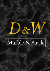 D&W-Marble&Black-Initial
