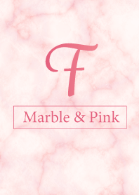 F-Marble&Pink-Initial