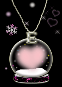 イニシャルE（スノードーム）