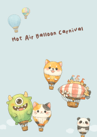 可愛的熱氣球嘉年華2