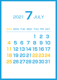 calendar july