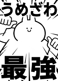 Strongest rabbit[umezawa]