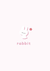 Rabbits5 Flower - Pink