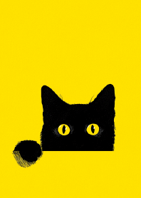 Highly Suspect Peeking Cat X