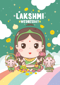 Wednesday Lakshmi&Ganesha + Business