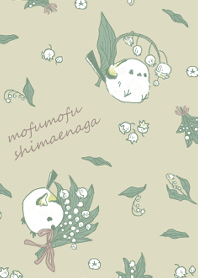 Fluffy shimaenaga bard flower theme