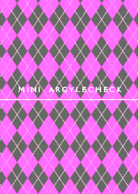 MINI ARGYLECHECK THEME 37