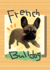 Anak anjing bulldog Prancis
