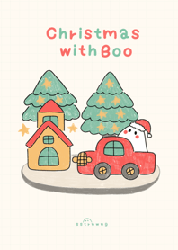 Christmas with boo :)