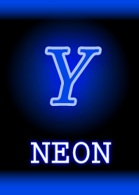 Y-Neon Blue-Initial