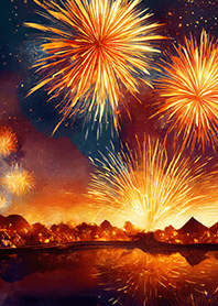 Beautiful Fireworks Theme#380