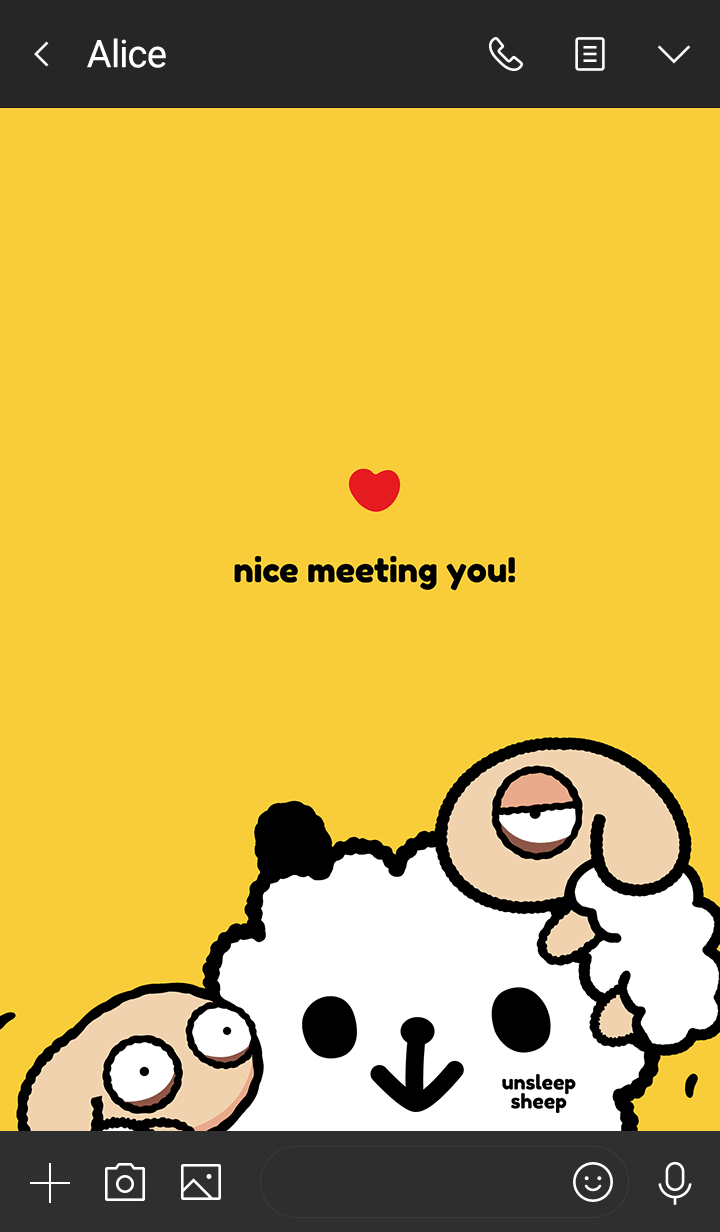 Unsleep Sheep : Nice meeting you