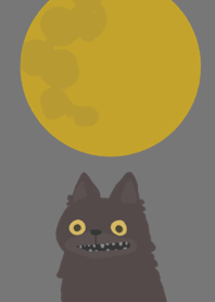 Wolf moon night