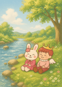 GochiUsagi & Kiran Ouji - Riverside Date