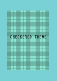 MINT GREEN CHECKERED THEME/MINT GREEN