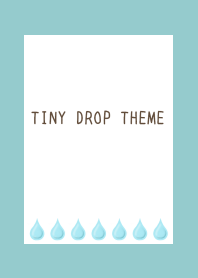 TINY DROP THEME-DUSTY MINT