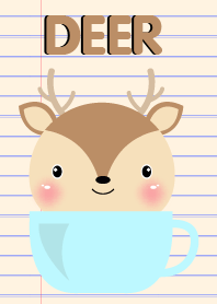 Simple Cute Deer Theme Vr.2