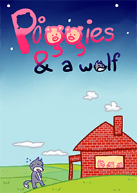Piggies and a wolf