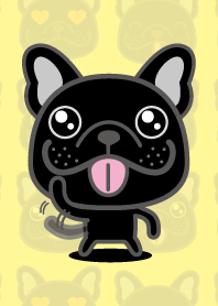 I LOVE Frenchie (BRINDLE)U