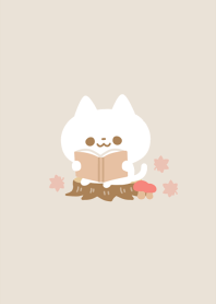 simple autumn cat theme 2