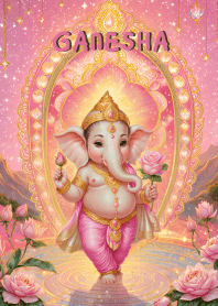 Ganesha-wealth overflowing the sky