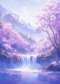 絕美紫櫻花仙境❤️