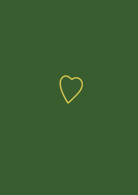 Green and loose heart.