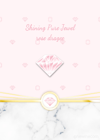 Shining Pure Jewel rose dragee