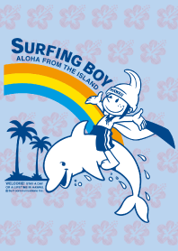 surfing boy