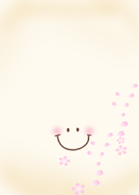 スマイルシンプル13（ほんのりモカ）+桜