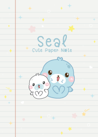 Seal Paper Note Sweet