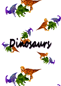 Love dinosaurs white
