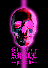 Glitter Skull <pink>