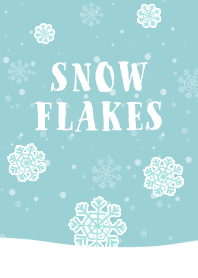 Textile Design Snow Flakes