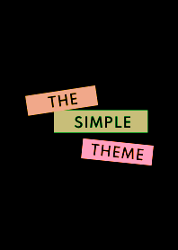 THE SIMPLE THEME .188
