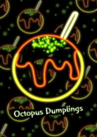 Octopus Dumplings -Neon style-