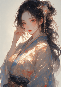 Comfortable sunny day - cute girl 9583
