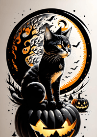 halloween cat 57C782