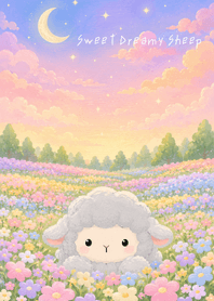 Sweet Dreamy Sheep