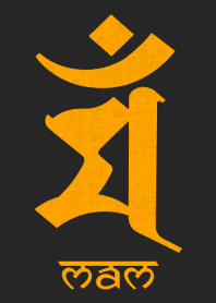 BONJI [maM] BLACK ORANGE (0183