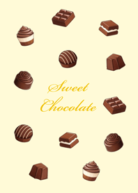 ช็อคโกแลตหวาน(สีเหลืองอ่อน)