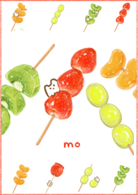 おいしいフルーツ飴とmo