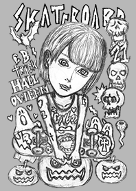SPOOKY HALLOWEEN A / STREET SKATER 18
