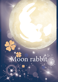 Navy : Lucky Moon &  Rabbit