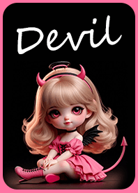 かわいい小悪魔の着せ替え