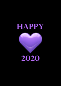 シンプル Happy ハート 2020年 No.1-2