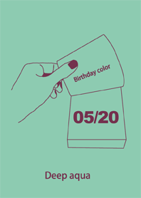 生日顏色 5月20日 簡單