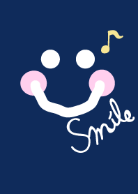 Smile -Navy x beige-joc