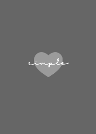 Simple Cursive 2 Heart 1W  - 05
